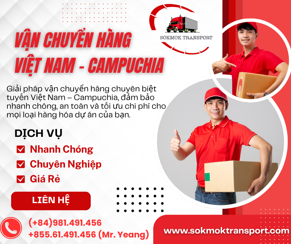 Thời gian vận chuyển hàng từ Việt Nam sang Campuchia
